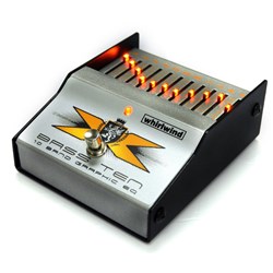 Whirlwind Perfect Ten 10-Band Graphic EQ Bass Frequencies FX Pedal